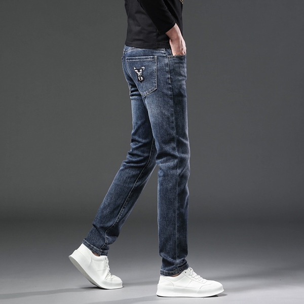 ブランドジーンズ素材ディテール